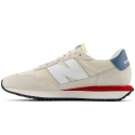 Unisex športová obuv M MS237VJ Béžová mix - New Balance