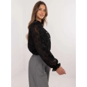 Dámska košeľa LK KS 509801.87P Čierna - Lakerta