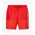Pánske kúpacie kraťasy - KM00729 XNL - červená - Calvin Klein
