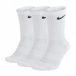 Unisex ponožky Everyday Cushion Crew SX7664-100 biele - Nike