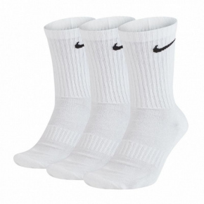 Unisex ponožky Everyday Cushion Crew SX7664-100 biele - Nike