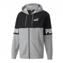 Pánska mikina 849842 04 Sivá s čiernou - Puma
