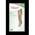 Dámske silonkové podkolienky FLY 15 deň Almond - BELLINDA