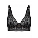 BIUSTONOSZ FEEL BRALETTE LONG 19236 BLACK