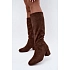 Dámske čižmy HY62-8131 hnedé - FashionStreet