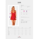Krásna košieľka Luvae babydoll red - Obsessive