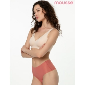 Nohavičky bezšvové Mousse Maxi koralové - Julimex