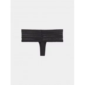 Dámske tangá Cotton Wide thong DK5025 - DKNY