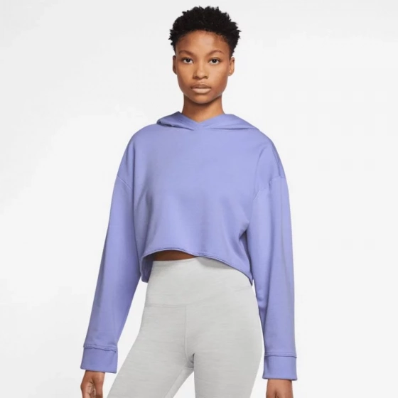 Dámska mikina Yoga Luxe DM6981-569 Fialová lila - Nike
