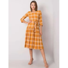 Dámske šaty 508074.39P tmavo žltá - Lakerta