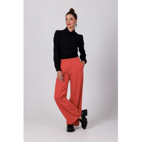 Dámske nohavice B275 Tehlovo červená - BeWear