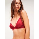Podprsenka bez kostice UW0UW01832-629 červená - Tommy Hilfiger