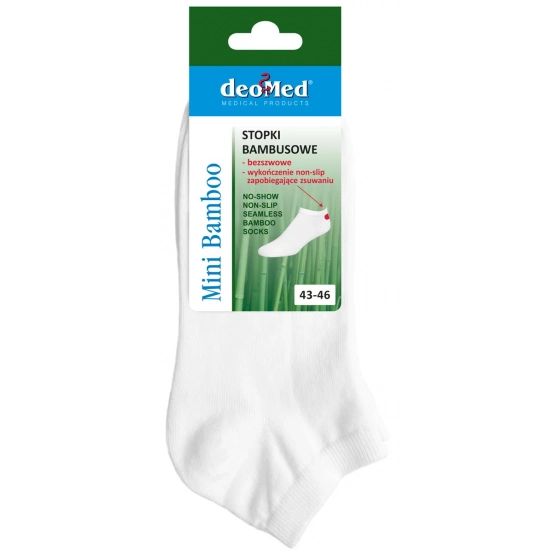 Dámske ponožky MINI BAMBOO NON-SLIP - DeoMed