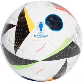ŠPORT Futbalová lopta pre sálovú hru Euro24 Pro Football Sala IN9364 Biela mix farieb - Adidas