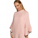 Dámske šaty M698 Púder ružová - MOE