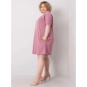 Dámske šaty SK 6639.02X staroružové - FPrice