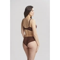 Dámska podprsenka Tango 3251B Tmavo hnedá Nutmeg vzor - Panache
