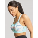 Športová podprsenka print 5021R tyrkys - Panache