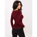 Dámska svetrík PM SW YIS1027.85 Bordó - FPrice