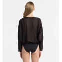 Plážový overál KW0KW00404-001 čierna - Calvin Klein