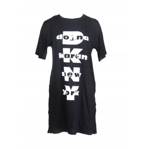Dámska nočná košeľa YI2322403-001 čiernobiela - DKNY