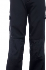 Detské softshellové nohavice RKJ018 WINTER SSHELL čierna - Regatta