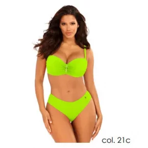 Dámske dvojdielne plavky New Trends8 S730DA5-21c sv. zelená - Self