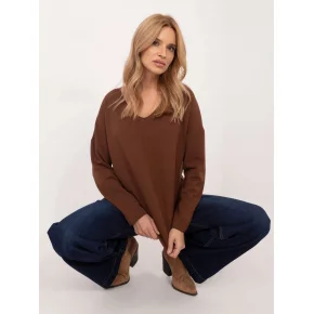 Blúzka DHJ BZ 19238.26 hnedá - FPrice