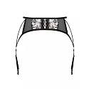 Zvodný podväzkový pás Vila Blanes Garter Belt čierny - Obsessive