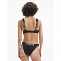 Dámske plavky horný diel BANDEAU-RP KW0KW01825BEH čierne - Calvin Klein