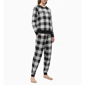 Dámske tepláky QS6302E-2ZJ šedočierna - Calvin Klein