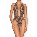 Fantastické jednodielne plavky Cancunella leopardí - Obsessive