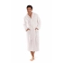 Unisex župan JACK a LILLY extra so šálovým golierom 2120 0100 Biela - Vestis