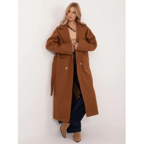 Dámsky kabát LK CZ 509786.99 Svetlo hnedý - LAKERTA Dámsky kabát LK CZ 509786.99 Svetlo hnedý - LAKERTA