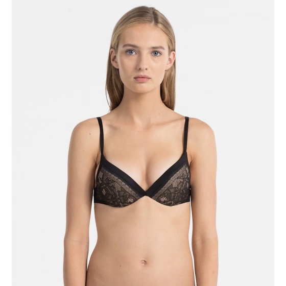 Podprsenka push-up QF1941E čierna - Calvin Klein