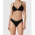 Dámsky vrchný diel plaviek KW02029 BEH čierna - Calvin Klein