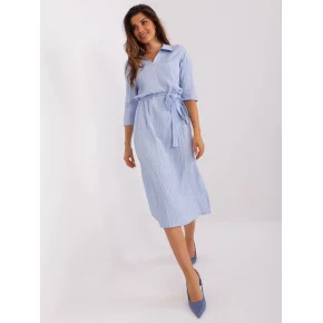 Dámske šaty LK SK 509342-1.51P Svetlo modrá - Lakerta